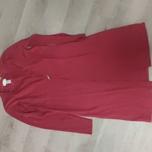 Red Liz Claiborne Sweater Dress